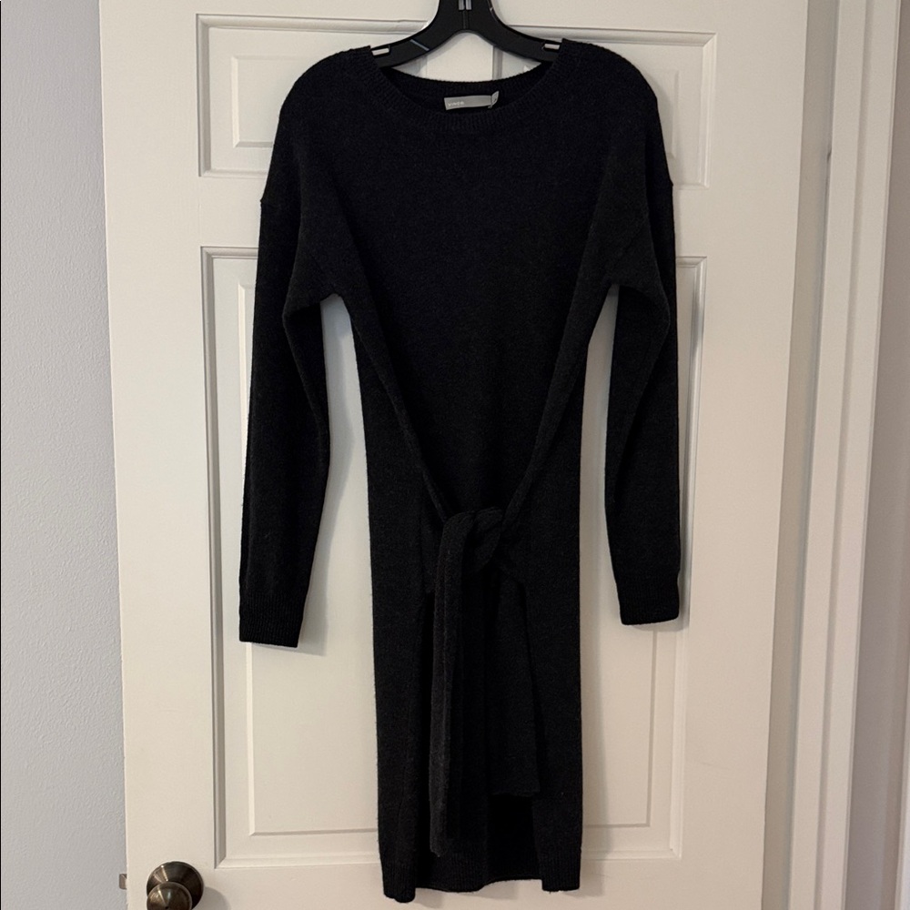 Elegant Black sweater Dress
